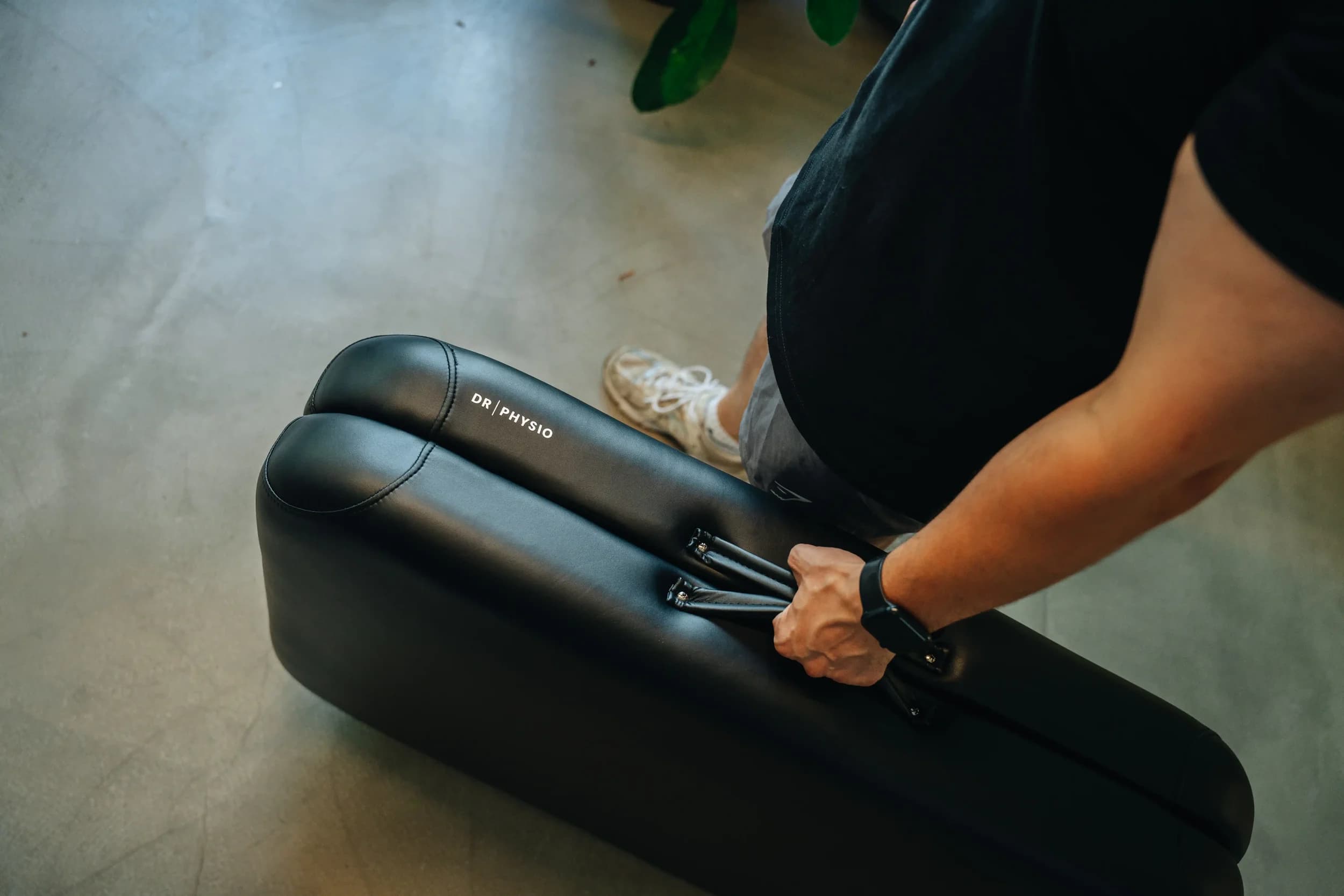 Hands-on-Therapie am Knie — Test der passiven Beweglichkeit